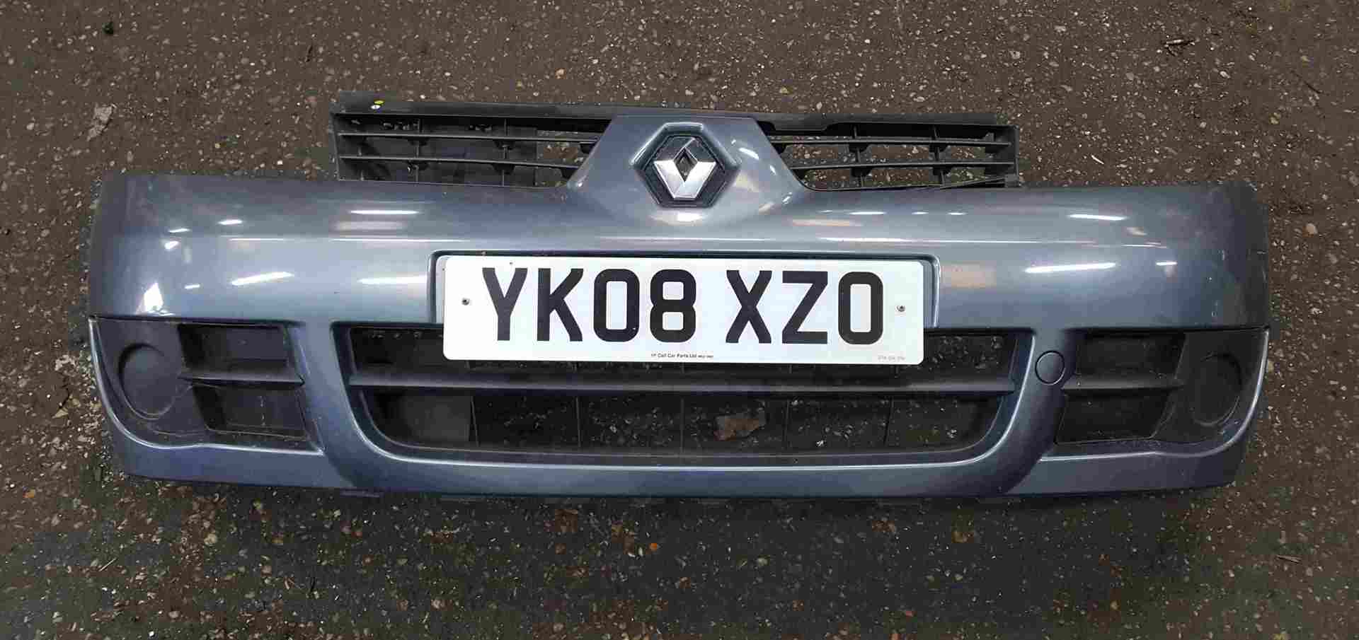 Renault Clio Campus MK2 2001-2010 Front Bumper Purple Blue TEJ47