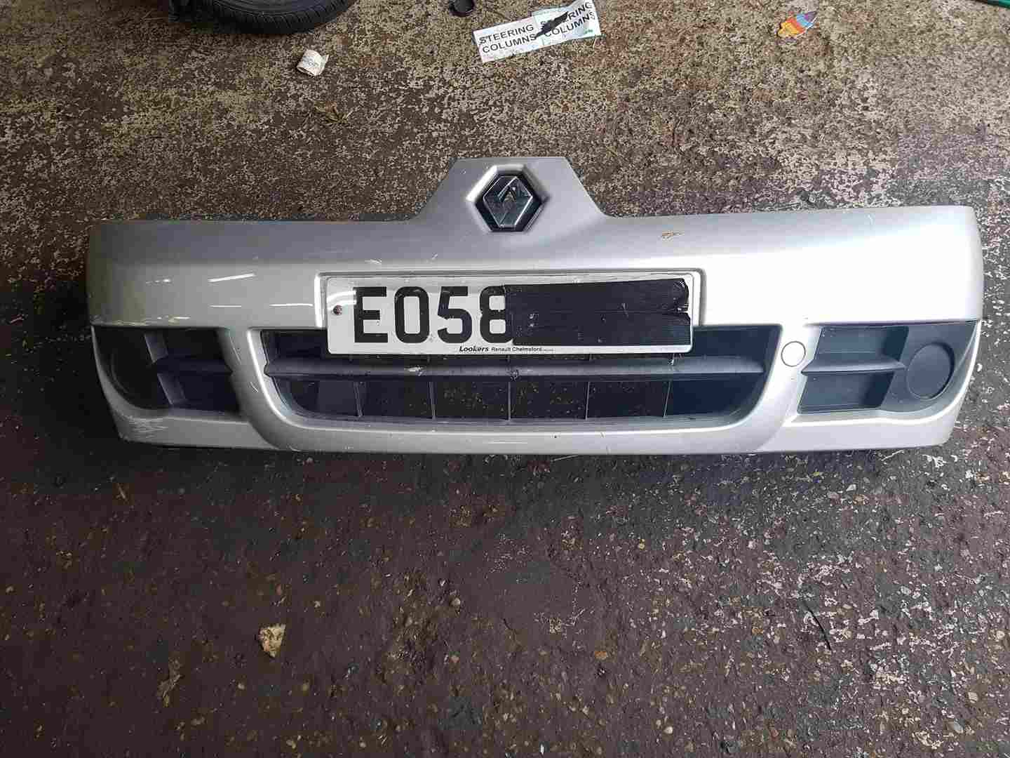 Thumb 6 Renault Clio Campus MK2 2001-2010 Front Bumper Silver Ted69