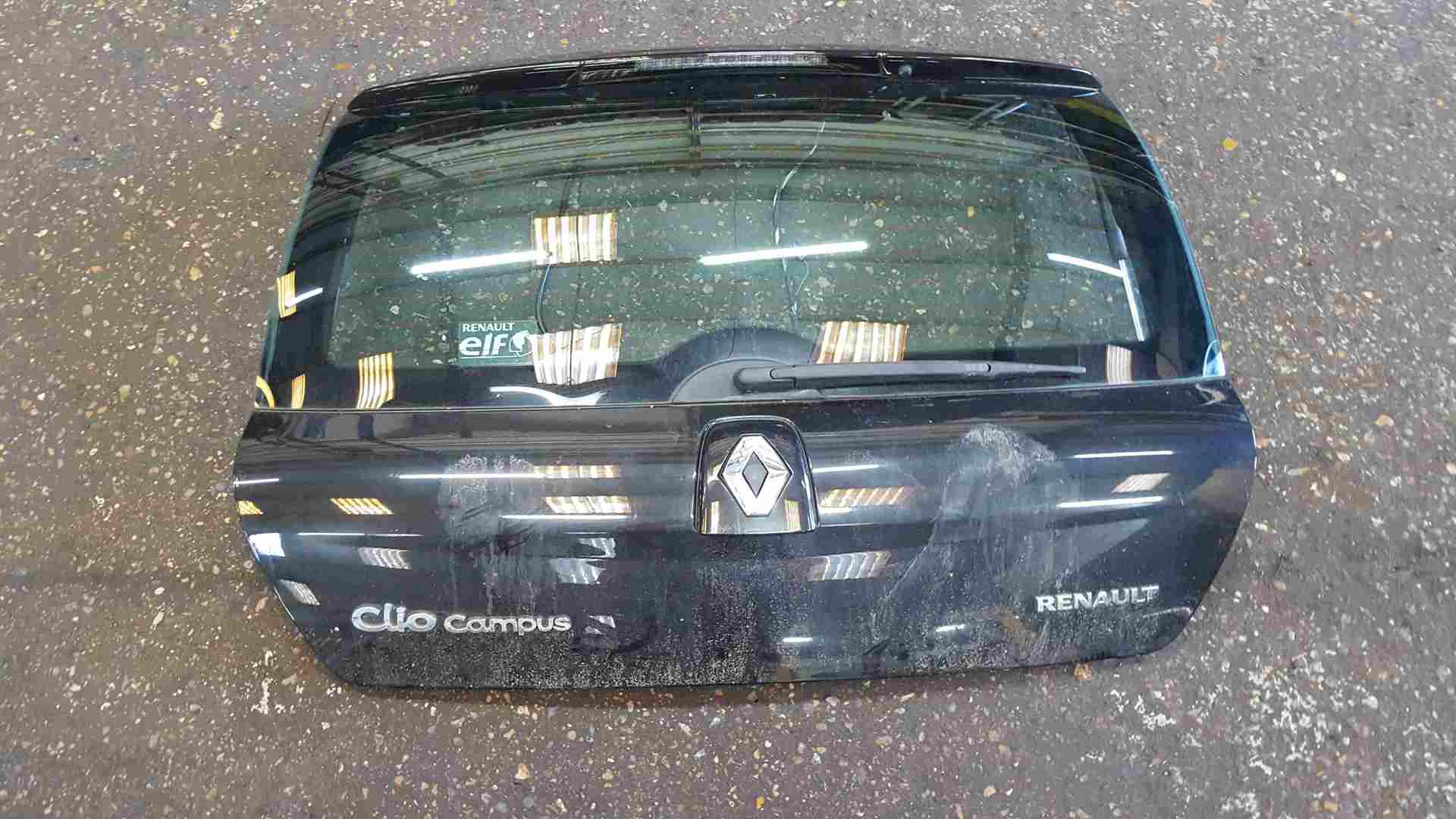 Renault Clio Campus MK2 2001-2010 Rear Tailgate Boot Black 676