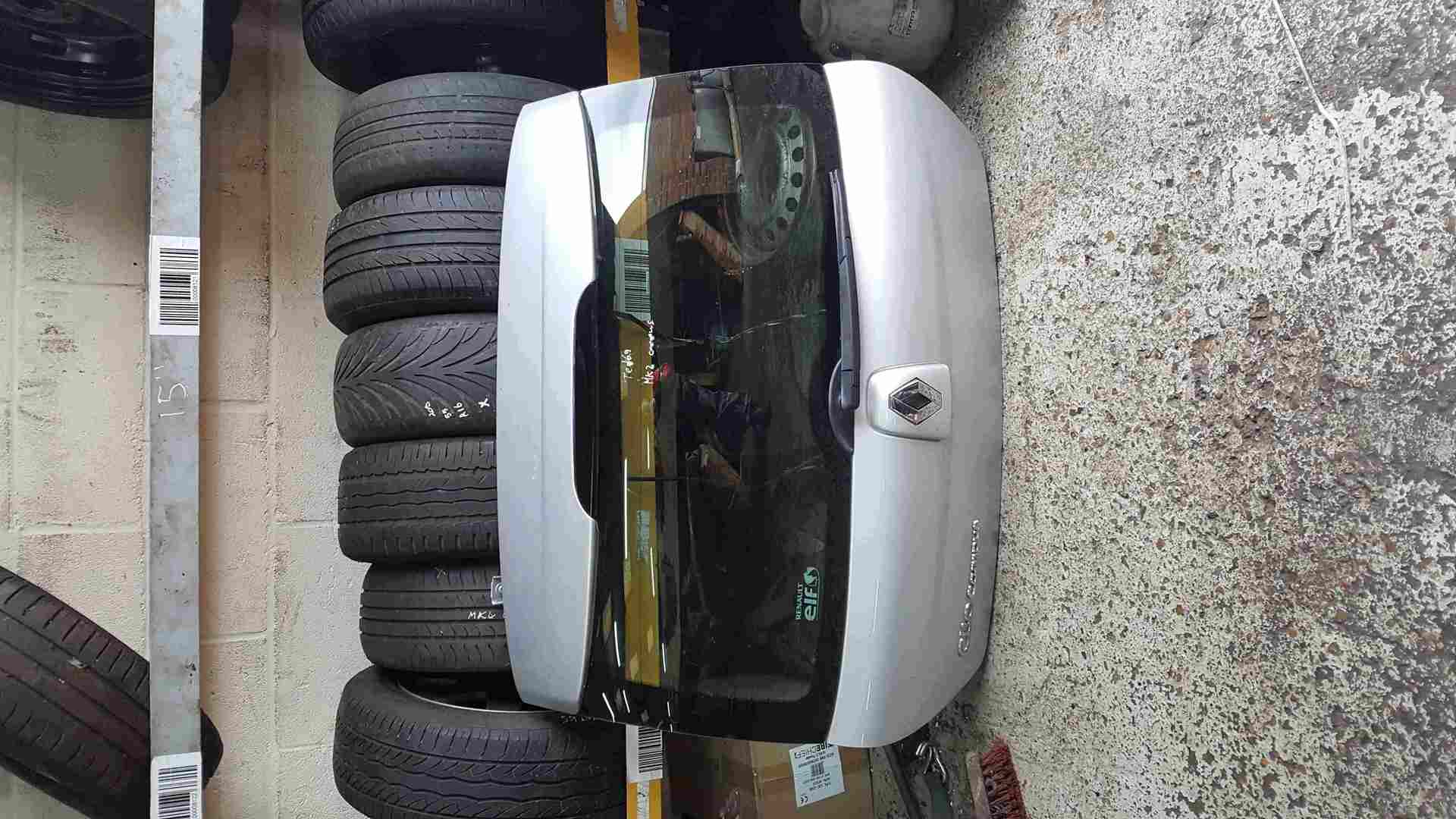 Renault Clio Campus MK2 2001-2010 Rear Tailgate Boot Silver TED69