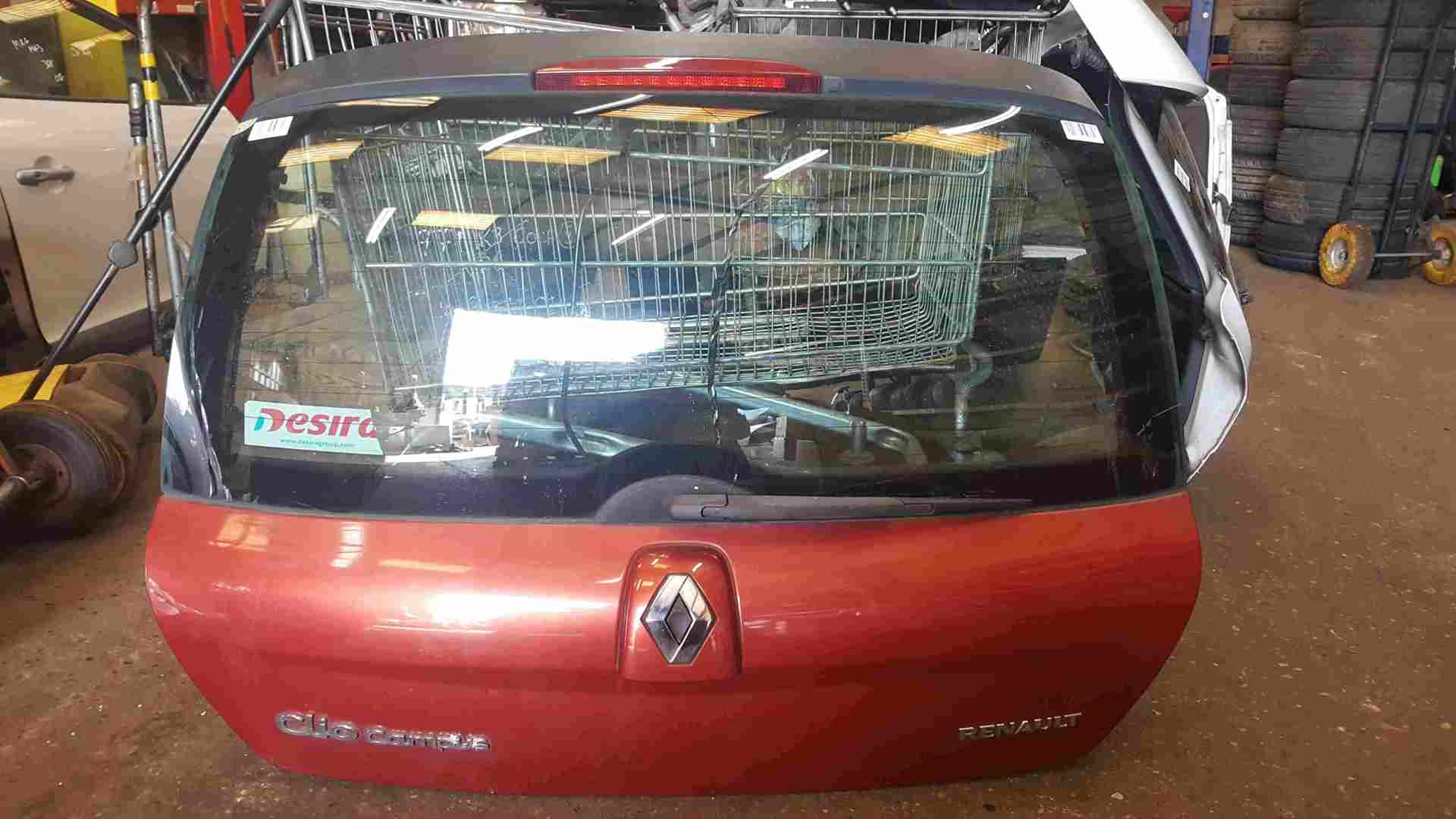 Renault Clio Campus MK2 2001-2019 Rear Tailgate Boot Red TEB76