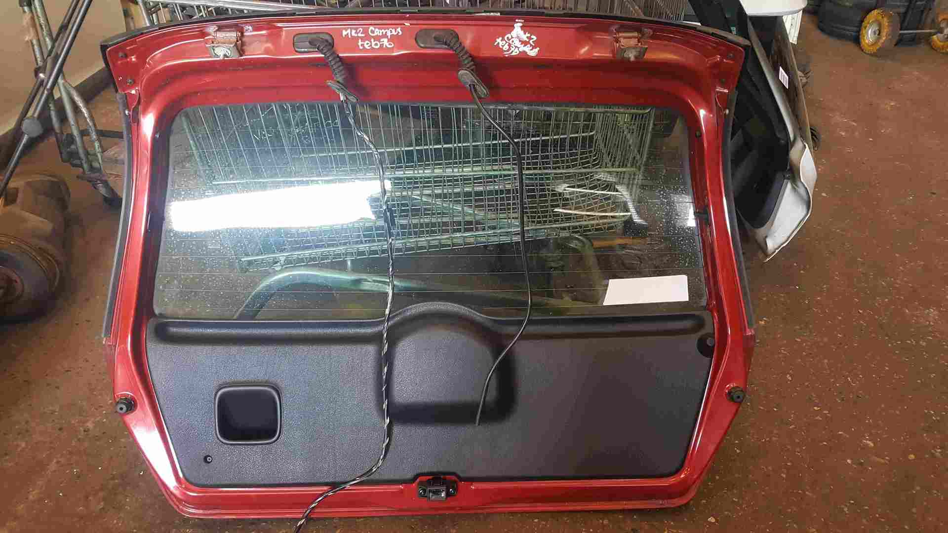 Thumb 3 Renault Clio Campus MK2 2001-2019 Rear Tailgate Boot Red TEB76