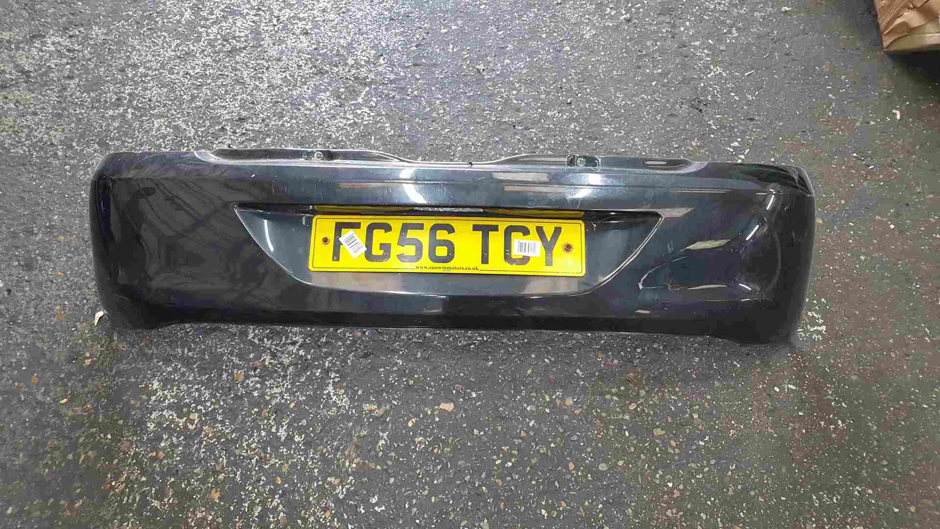 Thumb 3 Renault Clio Campus MK2 2005-2010 Rear Bumper Black 676