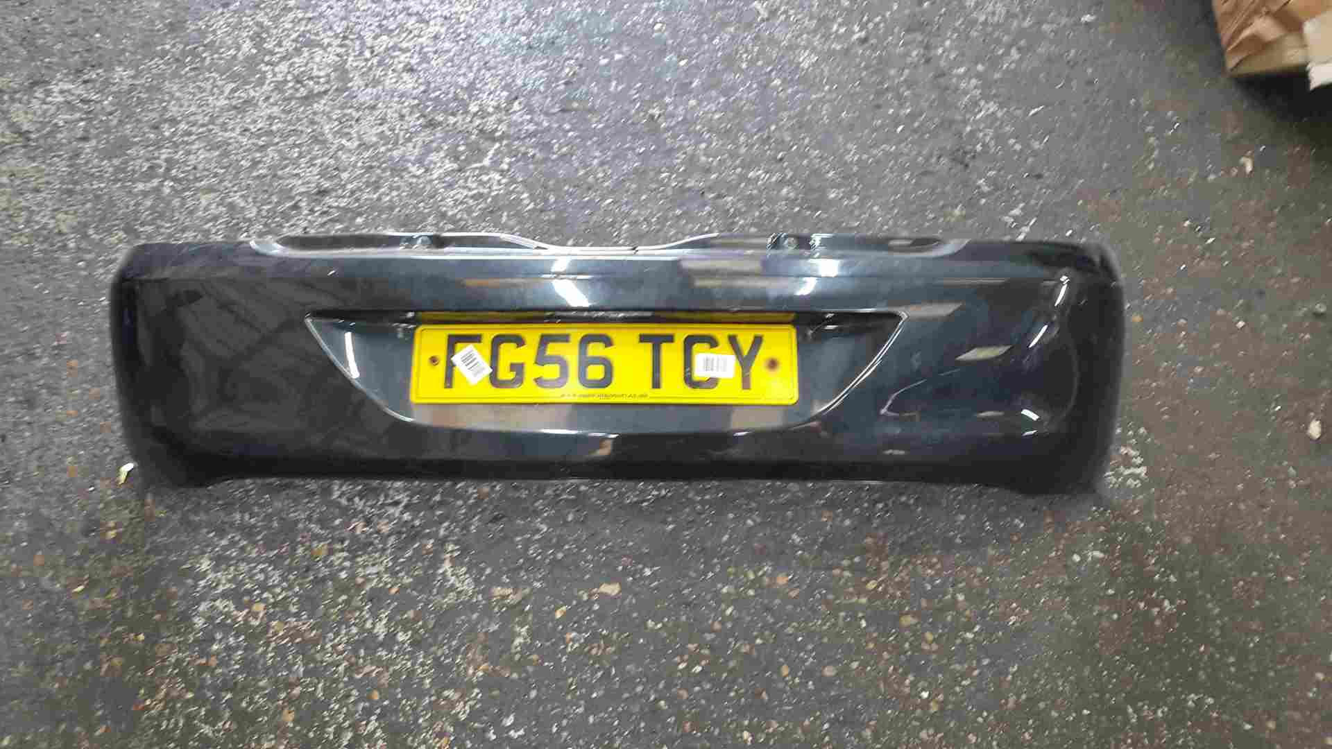 Renault Clio Campus MK2 2005-2010 Rear Bumper Black 676