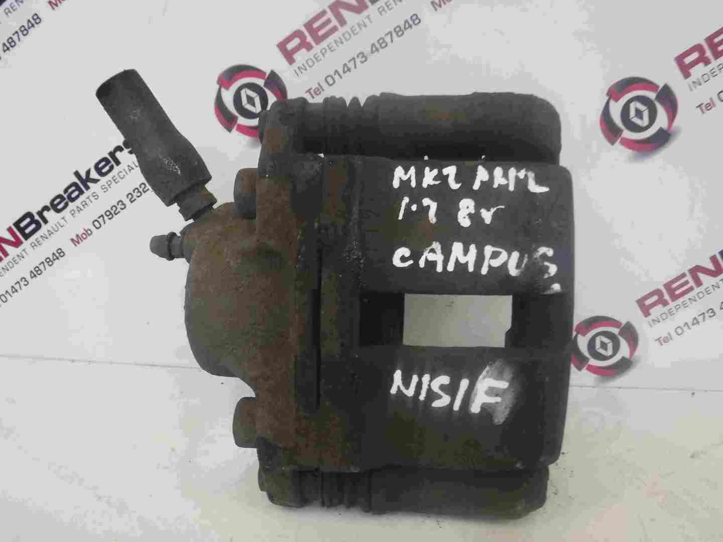 Renault Clio Campus MK2 2006-2010 1.2 8v Passenger NSF Front Brake Caliper