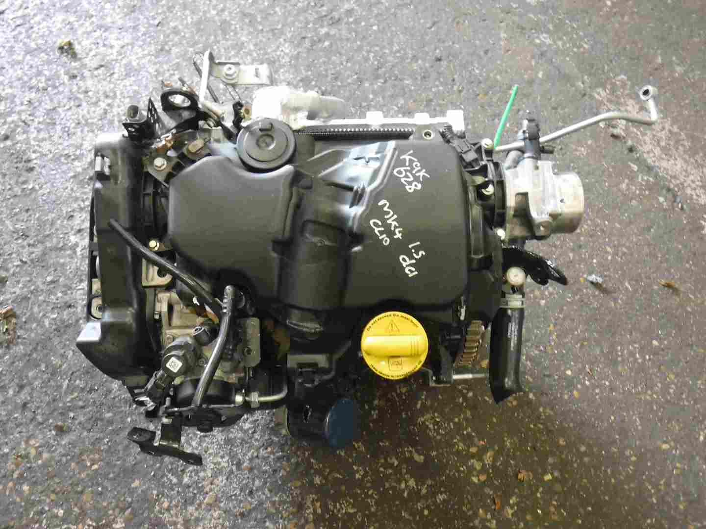 Renault Clio Captur Kangoo 2013-2018 1.5 DCI Engine K9K 628 + Pump K9K628
