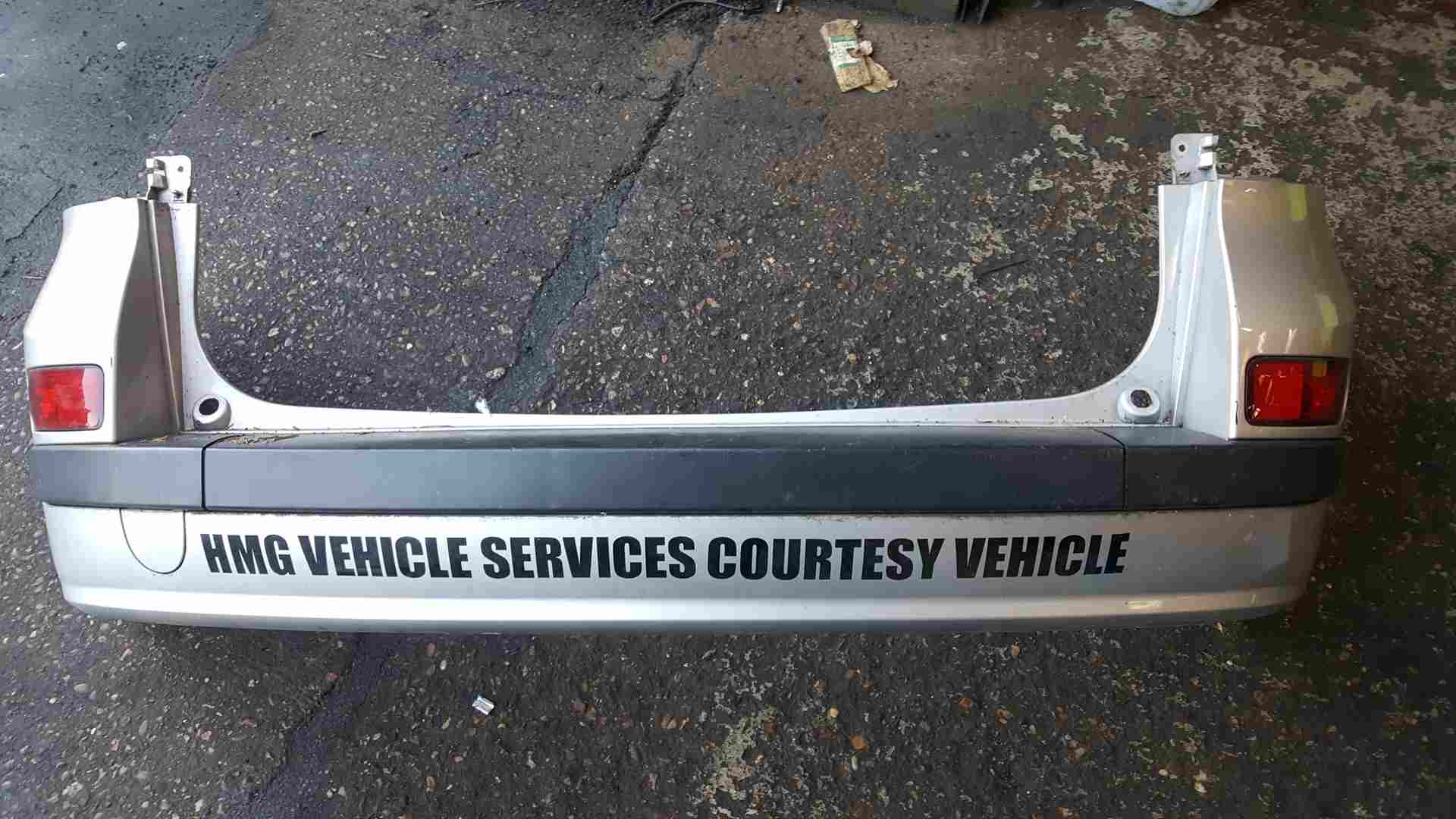Renault Clio Estate MK3 2005-2012 Rear Bumper Silver Ted69