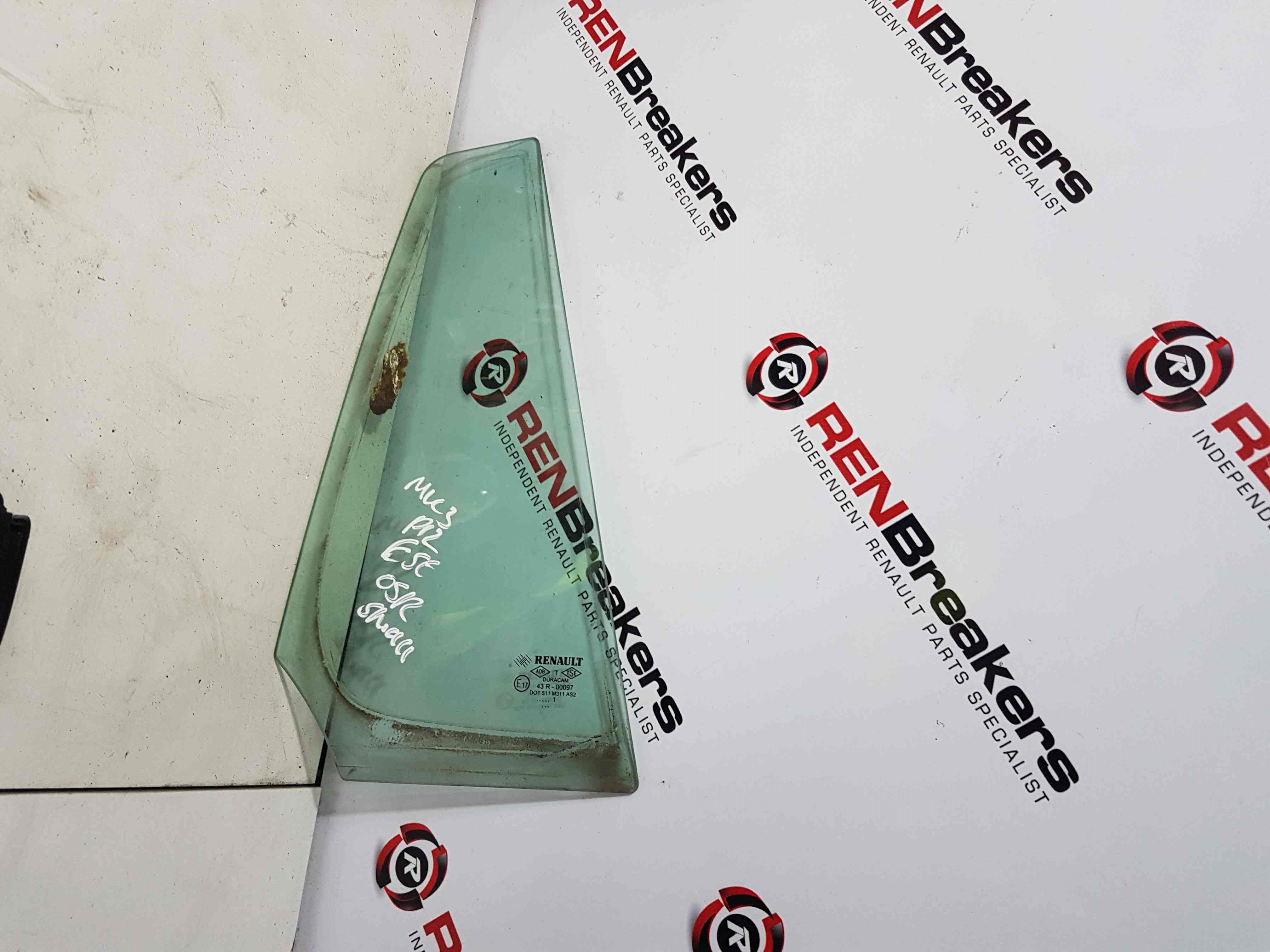 Thumb 2 Renault Clio Estate MK3 2009-2012 Drivers OSR Rear Small Quarter Glass