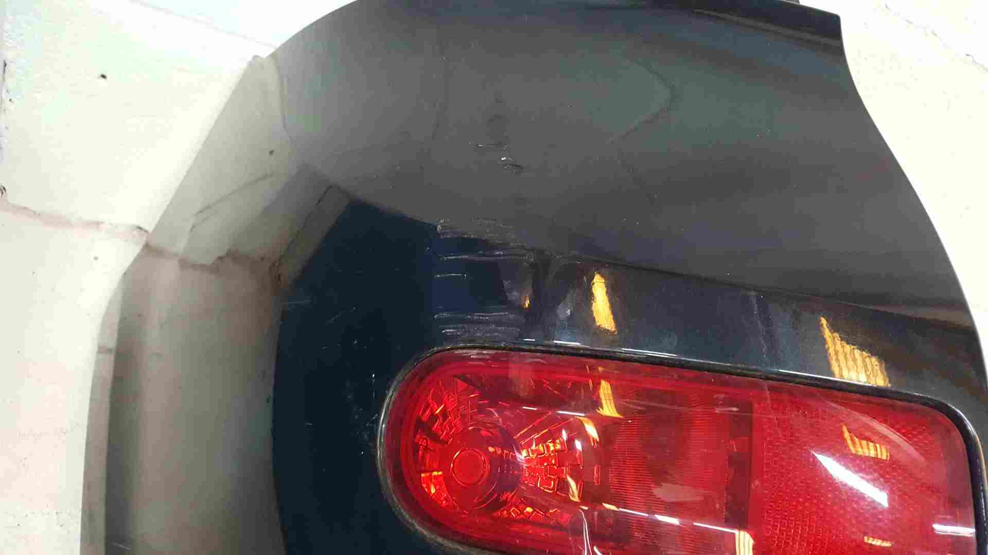 Thumb 5 Renault Clio Estate MK3 2009-2012 Rear Bumper Black 676 NV676 Split