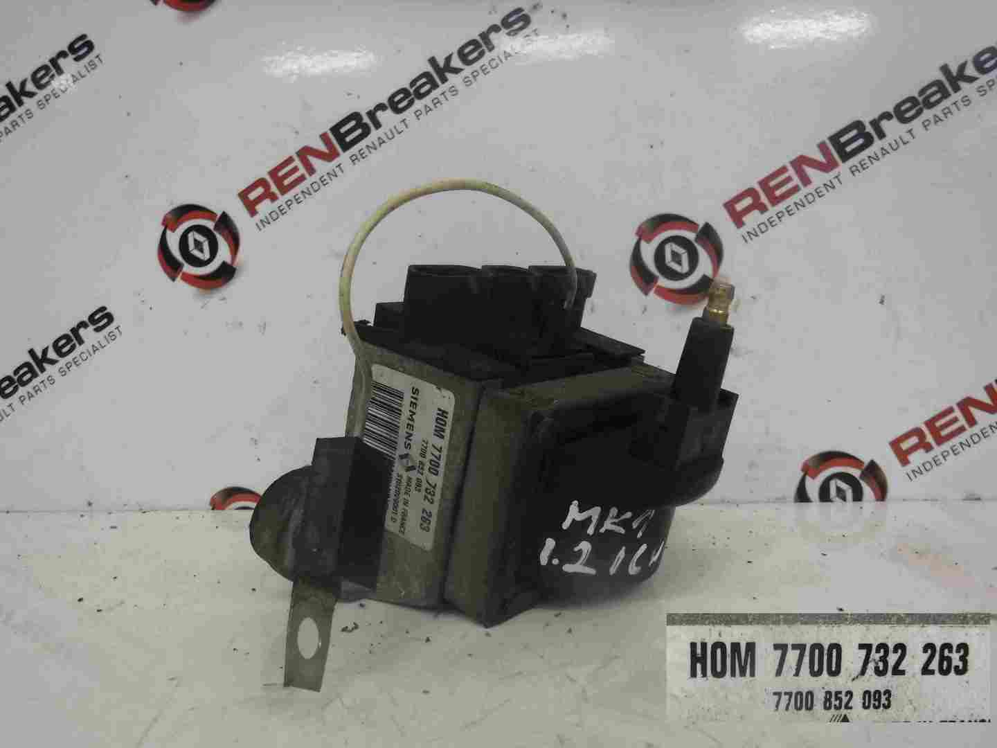 Renault Clio MK1 1990-1998 1.2 8v Ignition Coil Pack 7700732263 7700852093