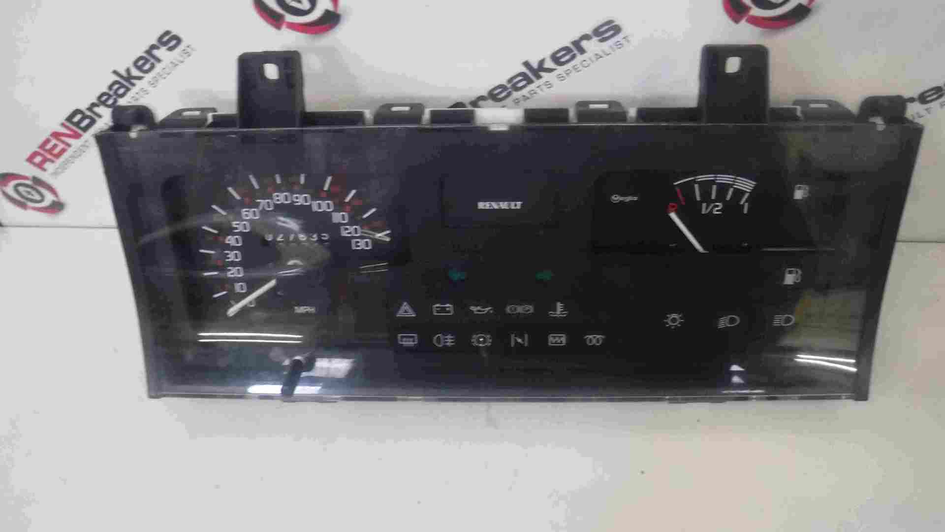 Renault Clio MK1 1990-1998 Instrument Panel Dials Clocks 27K