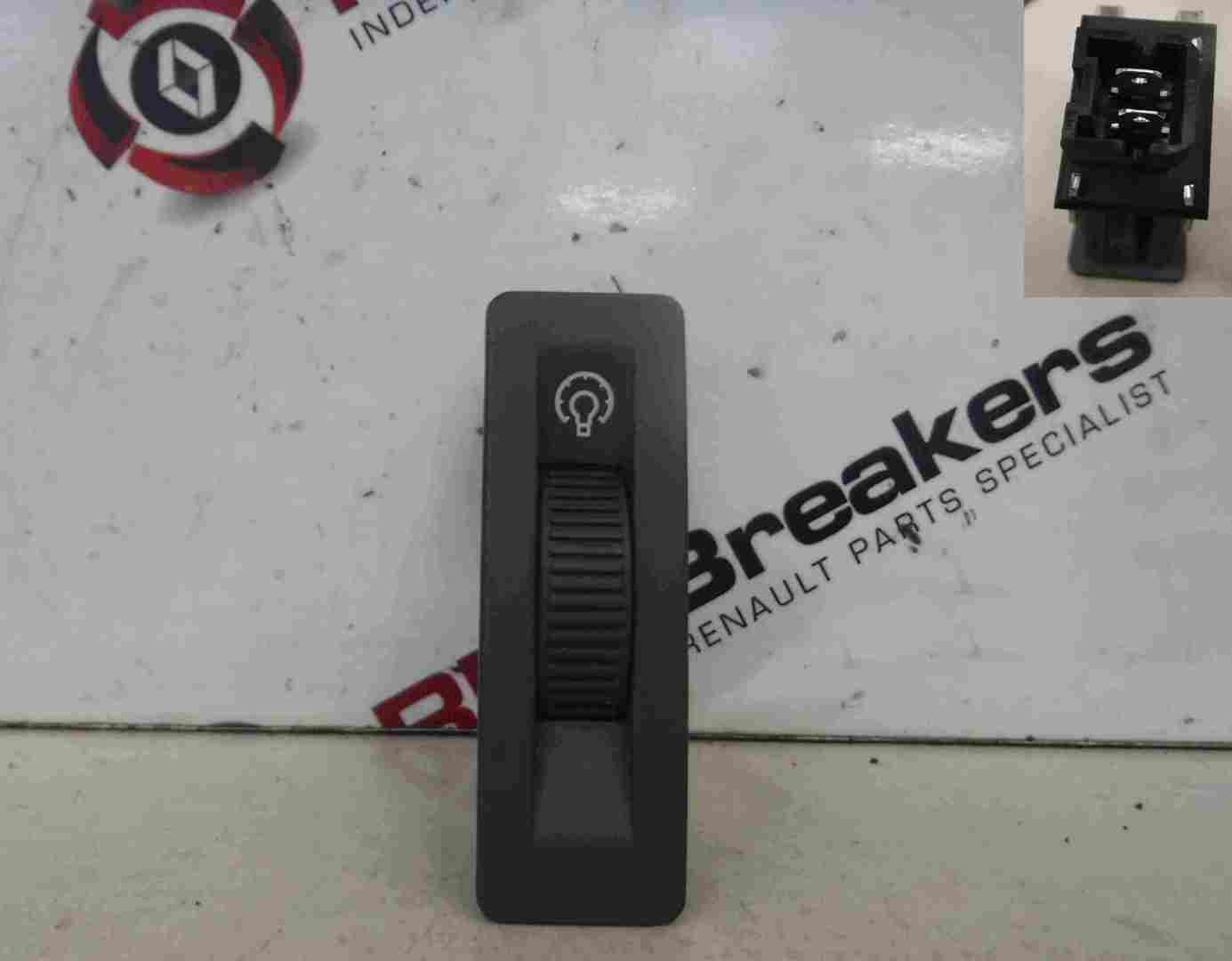 Renault Clio MK1 1990-1998 Instrument Panel Light Dimmer Switch