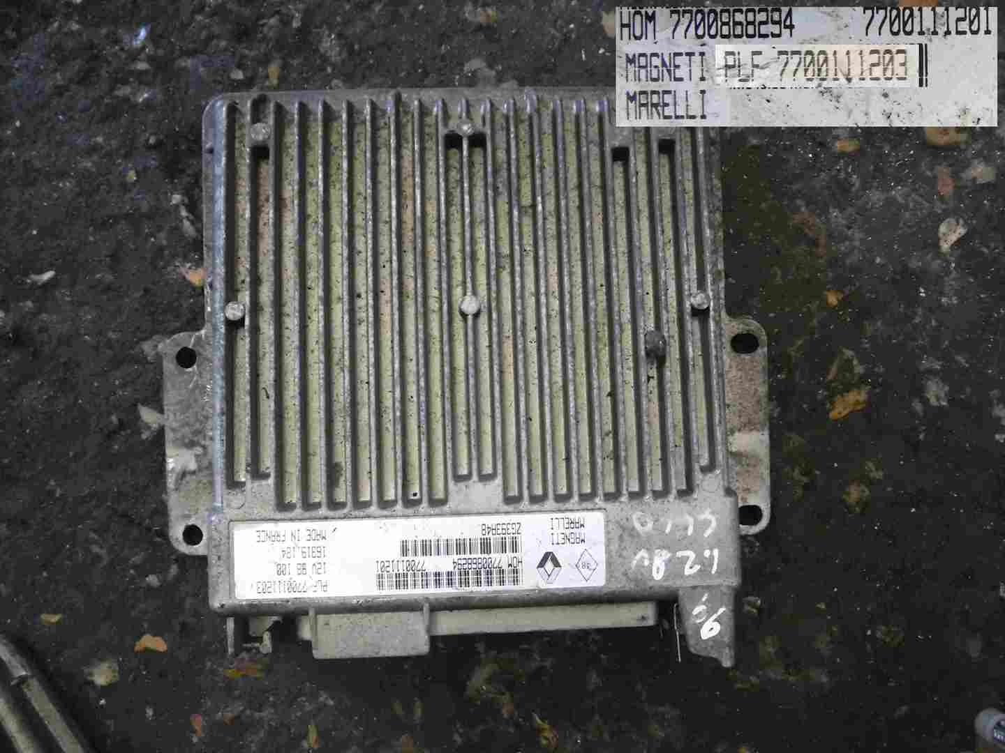 Renault Clio MK1 1996-1998 1.2 8v ECU Engine Control Unit