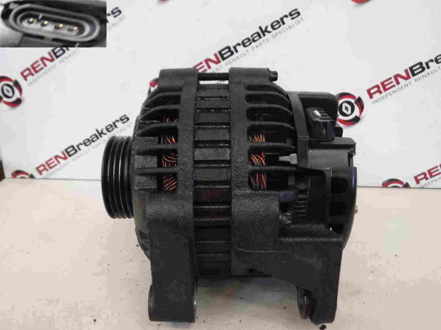 Renault Clio MK1 1998-2001 1.2 8v Alternator D7F 730 4 PIN