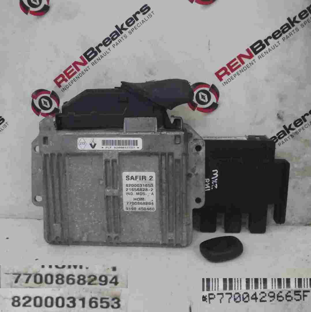 Renault Clio MK2 1998-2001 1.2 8v ECU SET UCH BCM Immobiliser + Key Fob