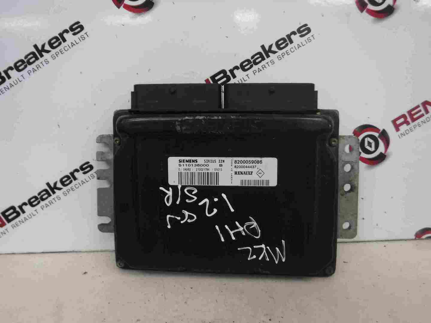 Renault Clio MK2 1998-2001 1.2 8v Engine ECU Control Unit