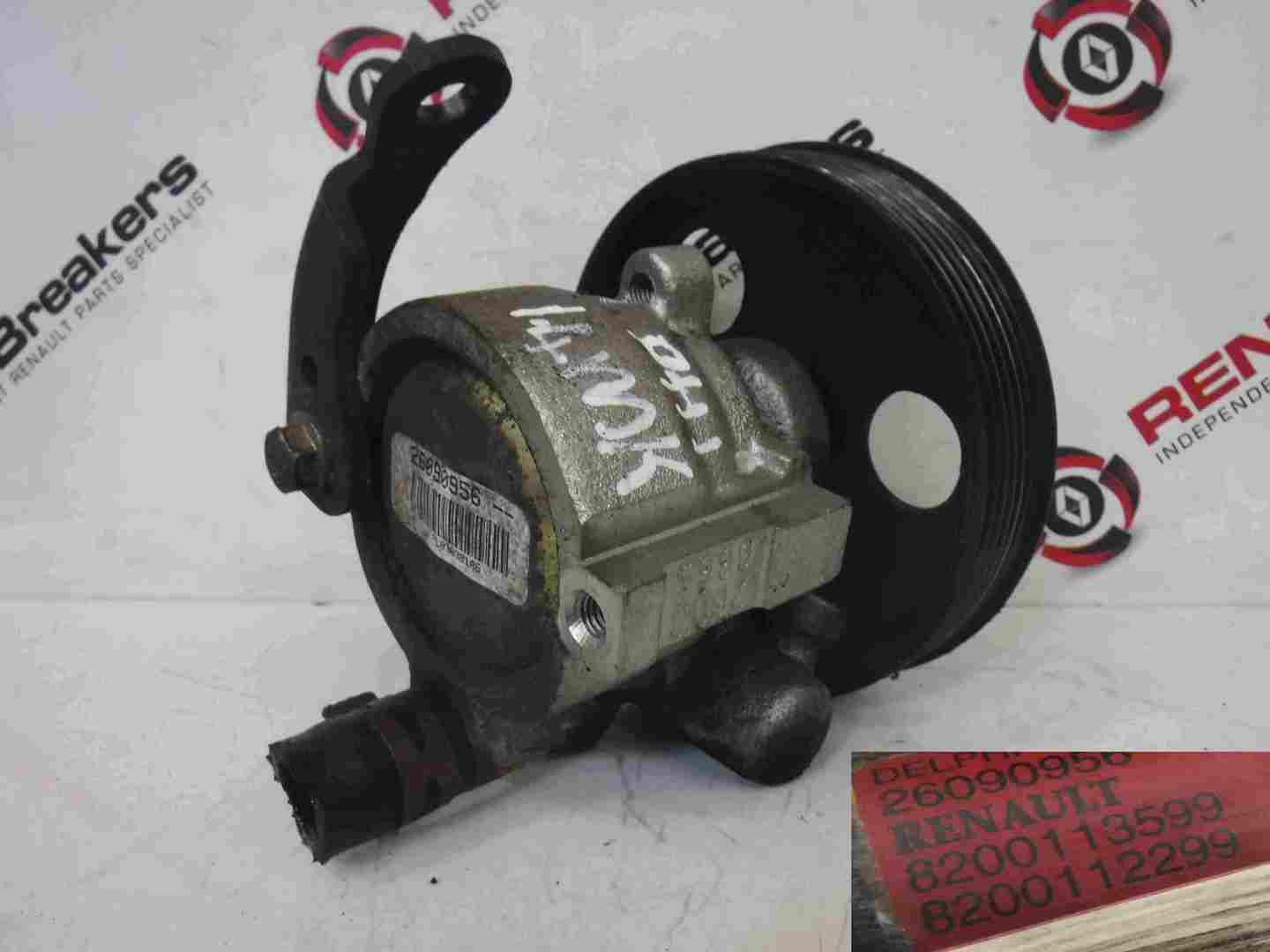 Renault Clio MK2 1998-2001 1.4 16v Power Steering Pump 8200113599 8200112299