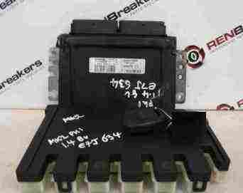 Renault Clio MK2 1998-2001 1.4 8v ECU SET UCH BCM Immobiliser + Key Fob