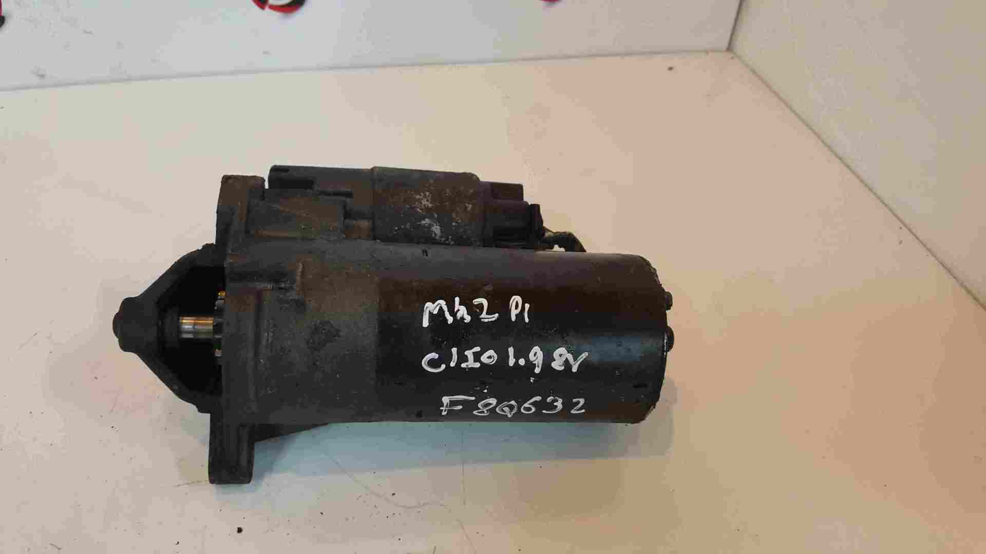 Renault Clio MK2 1998-2001 1.9D Starter Motor Starting F8Q 632