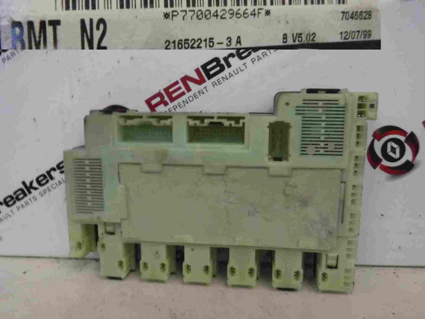 Renault Clio MK2 1998-2001 Dashboard UCH BCM BMT Relay Fuse Box N2 770042966