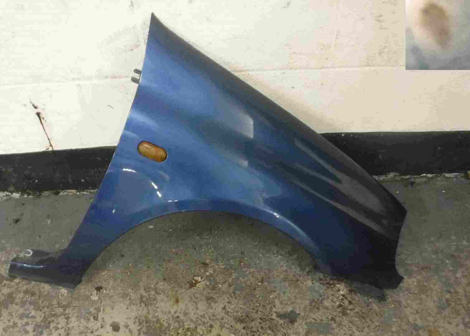 Renault Clio MK2 1998-2001 Drivers OS Wing Blue Green 408