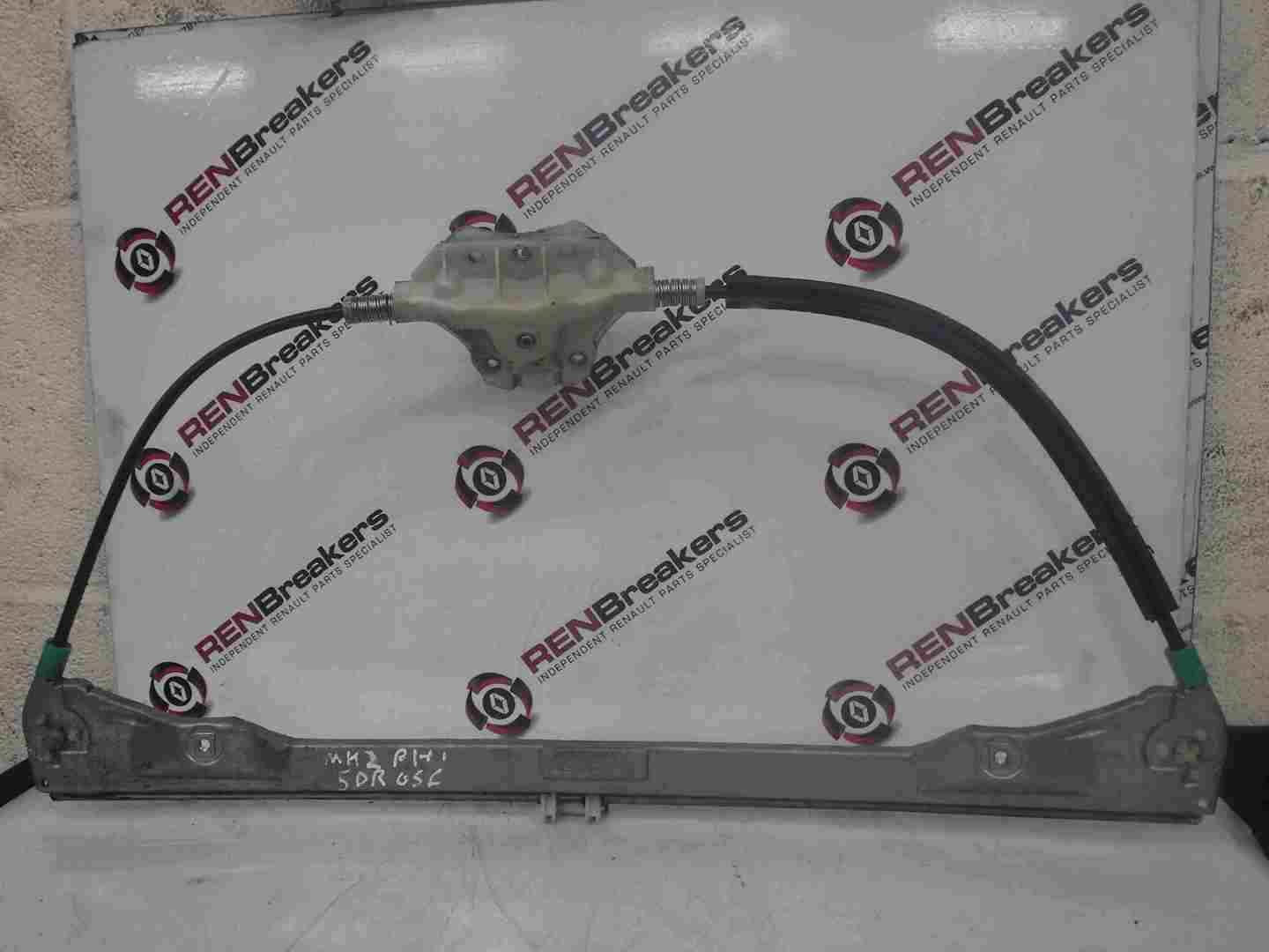 Renault Clio MK2 1998-2001 Drivers OSF Front Window Regulator Manual 5dr