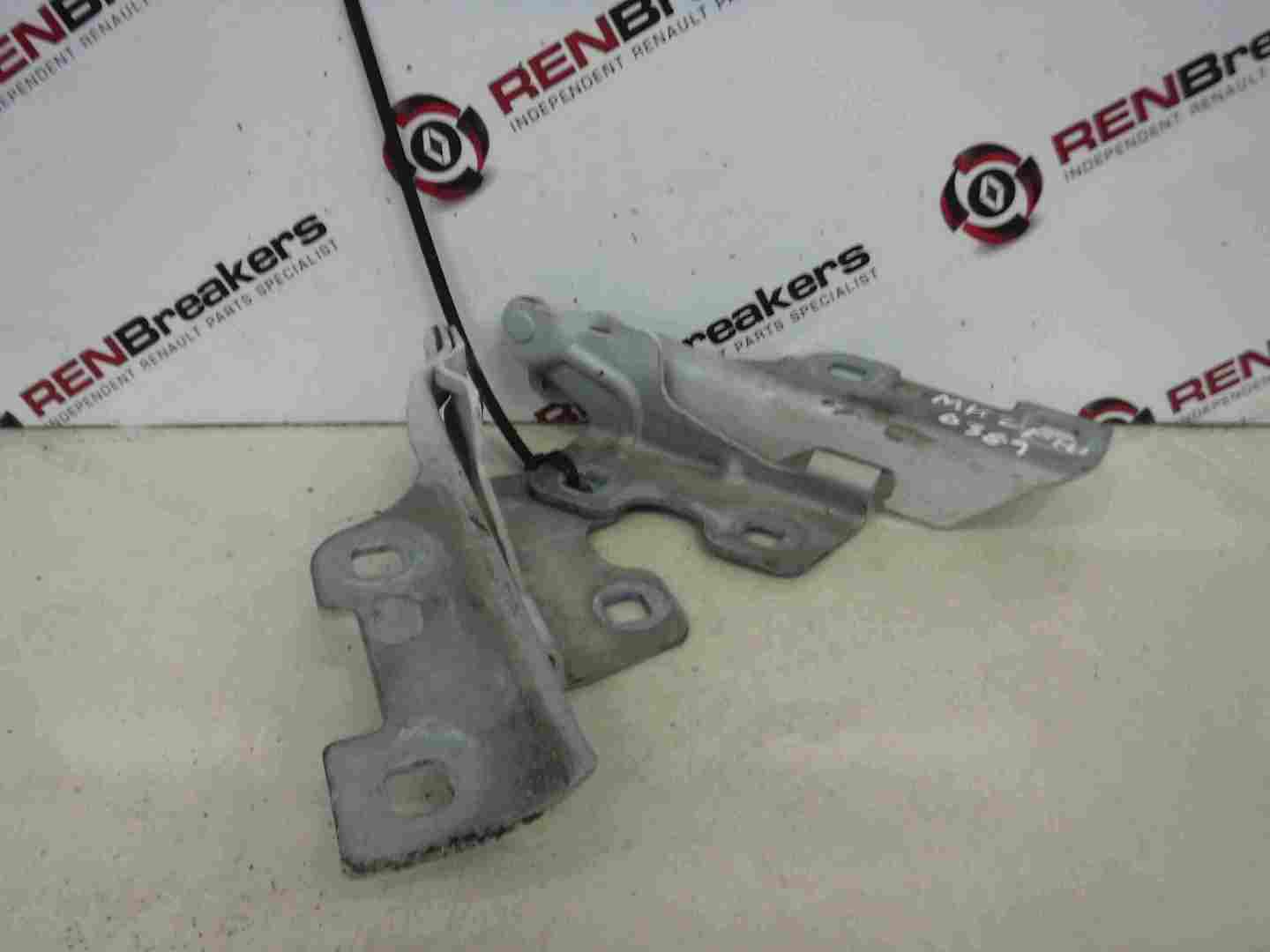 Renault Clio MK2 1998-2001 Front Bonnet Hinges White D389