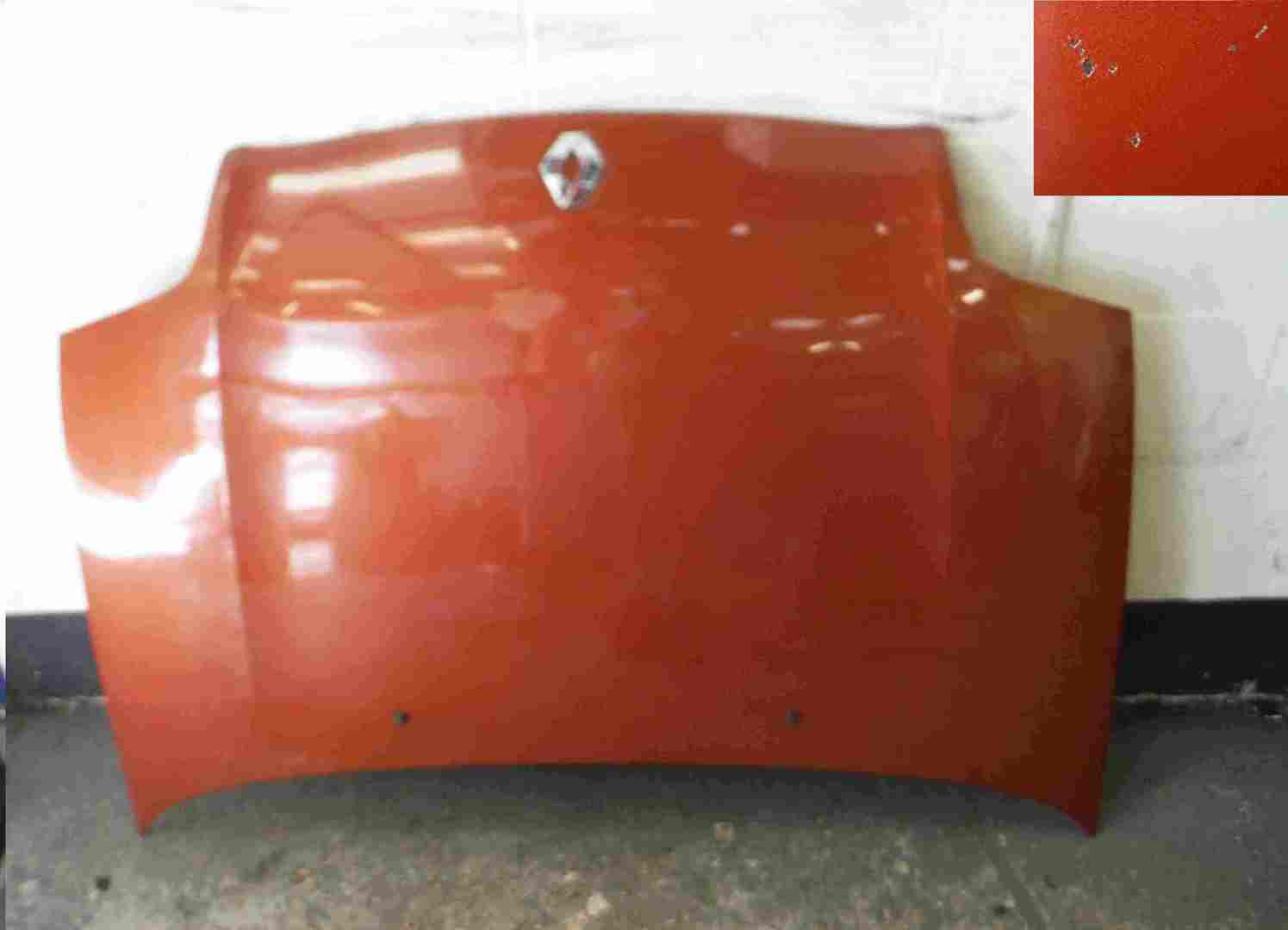 Renault Clio MK2 1998-2001 Front Bonnet Orange NV314