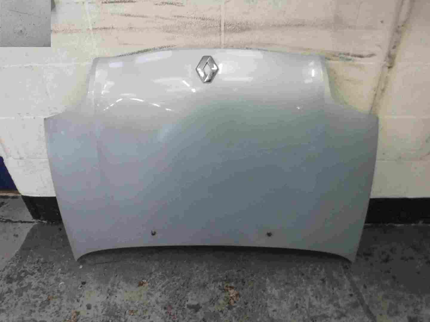 Renault Clio MK2 1998-2001 Front Bonnet Silver 632