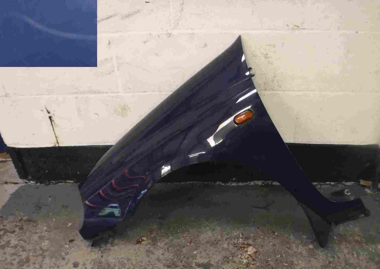 Renault Clio MK2 1998-2001 Passenger NS Wing Blue OV460