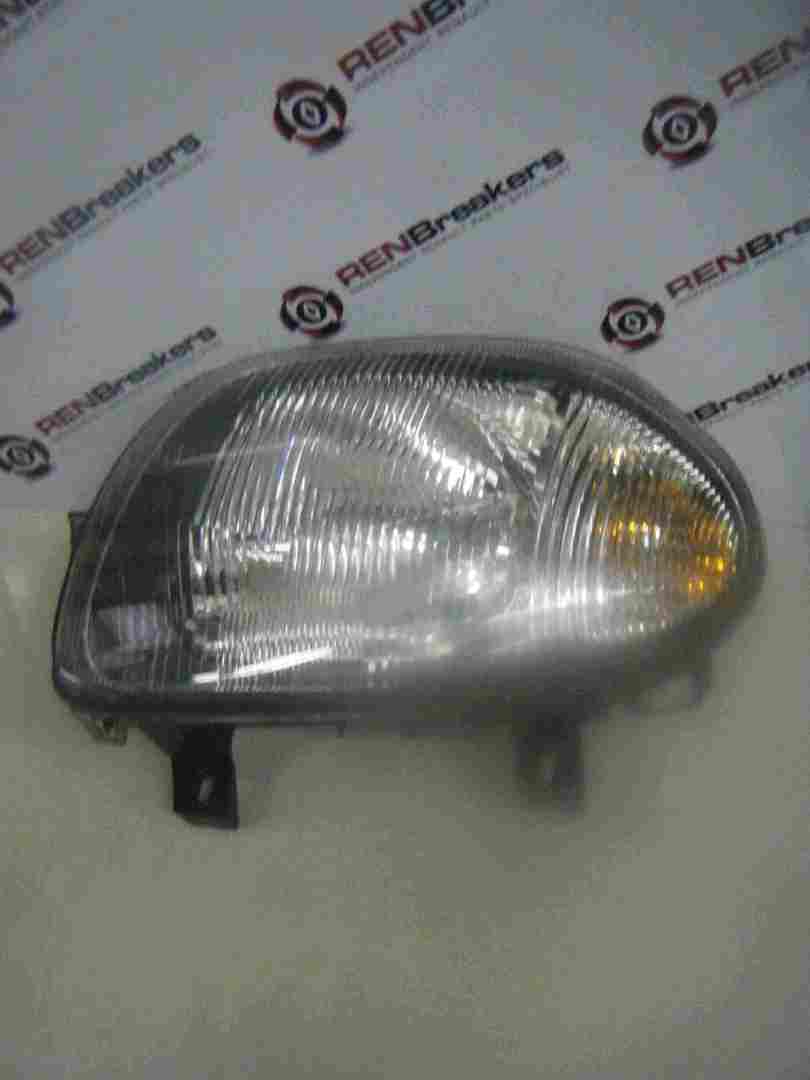 Renault Clio MK2 1998-2001 Passenger NSF Front Headlight