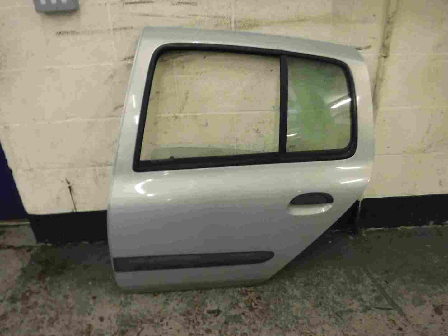 Renault Clio MK2 1998-2001 Passenger NSR Rear Door Silver 632