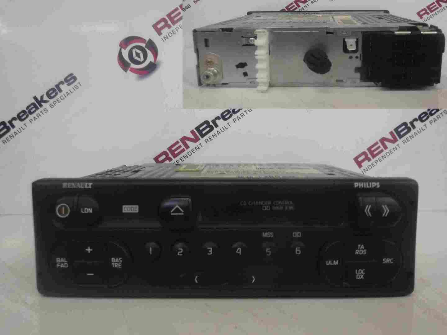 Renault Clio MK2 1998-2001 Radio Tape Casette Player 7700433074