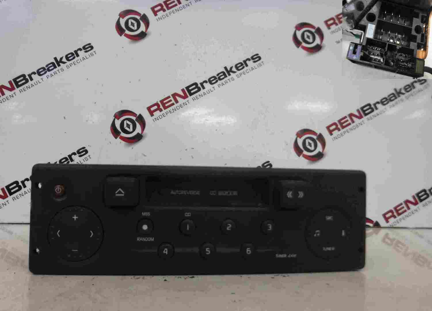 Renault Clio MK2 1998-2001 Radio Tape Casette Player Tuner List