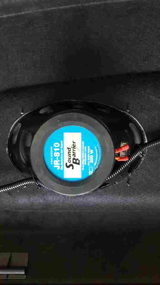 Thumb 6 Renault Clio MK2 1998-2001 Rear Parcel Shelf Grey Speakers