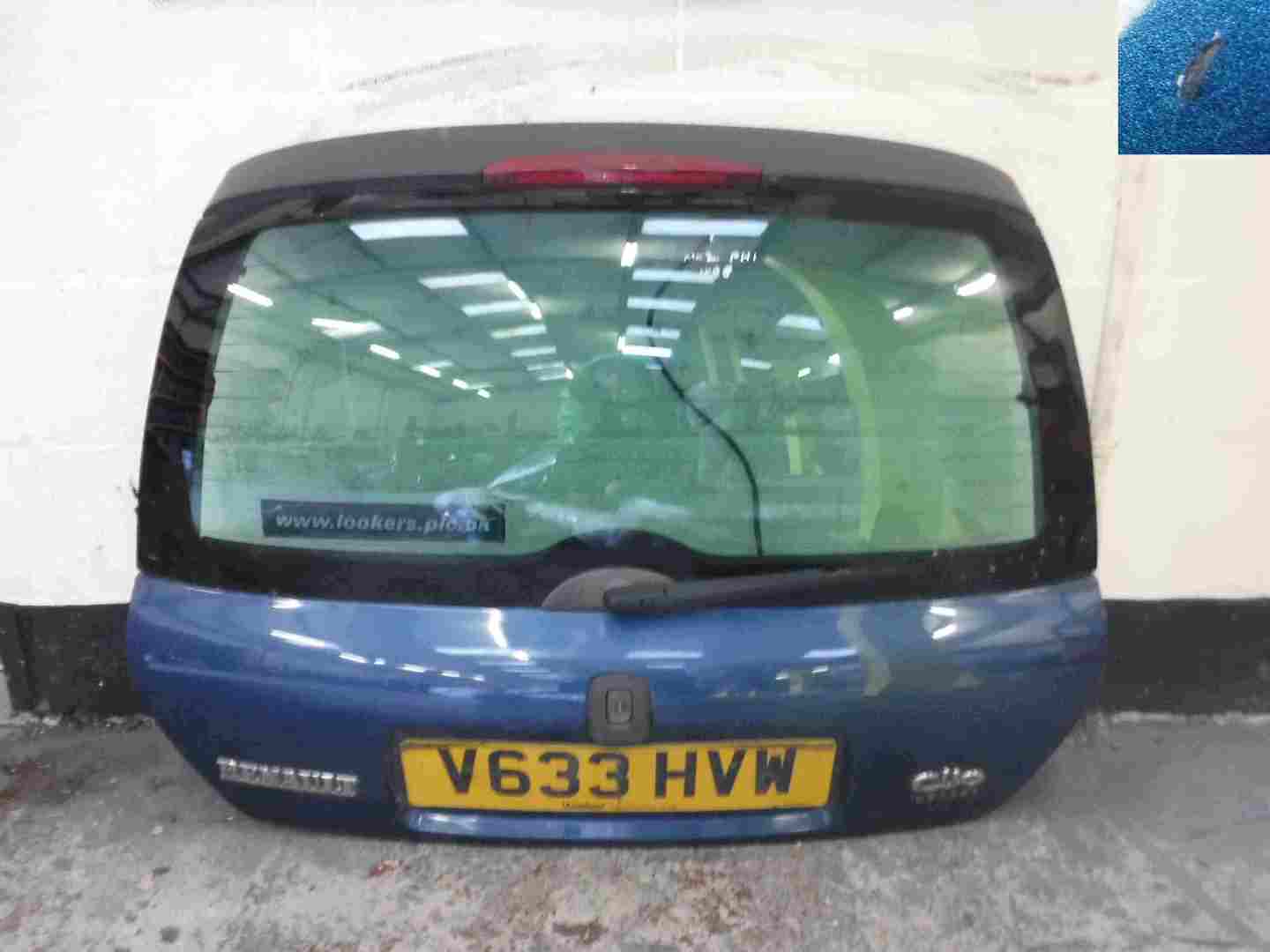 Renault Clio MK2 1998-2001 Rear Tailgate Boot Blue Green 408