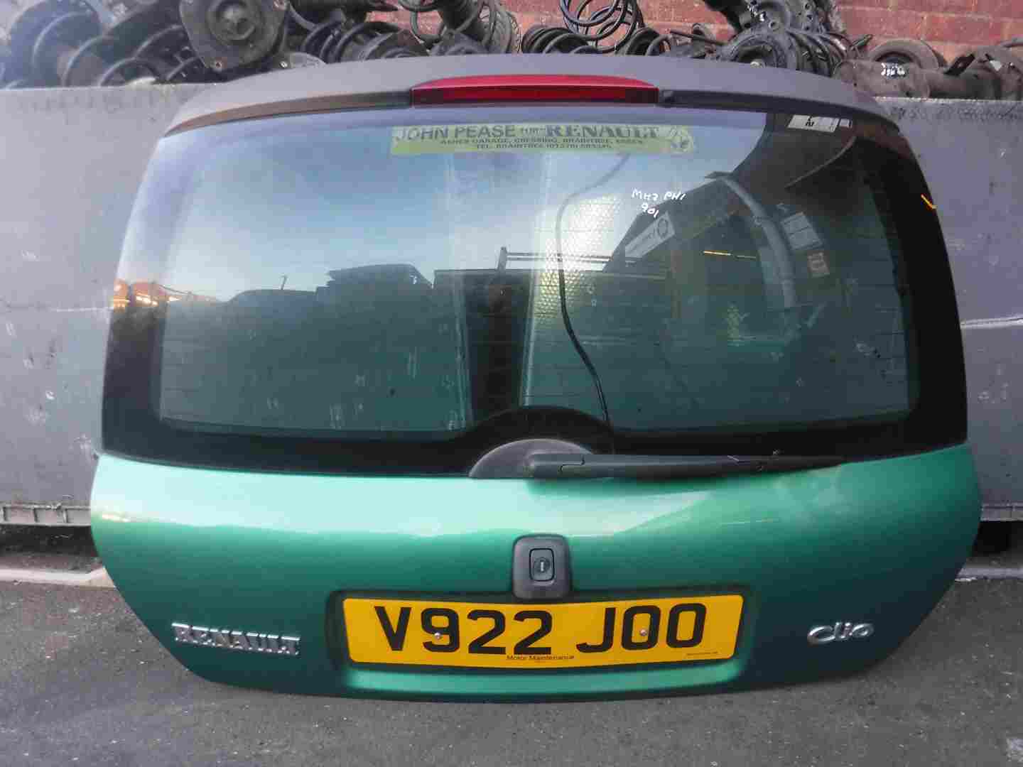 Renault Clio MK2 1998-2001 Rear Tailgate Boot Green 901