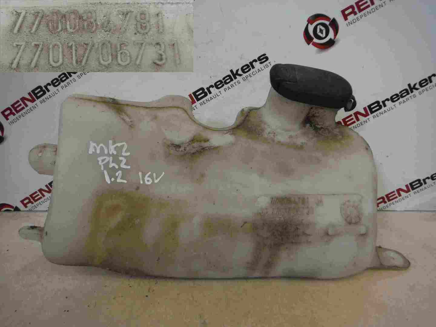 Renault Clio MK2 1998-2001 Windscreen Washer Bottle 7701706731