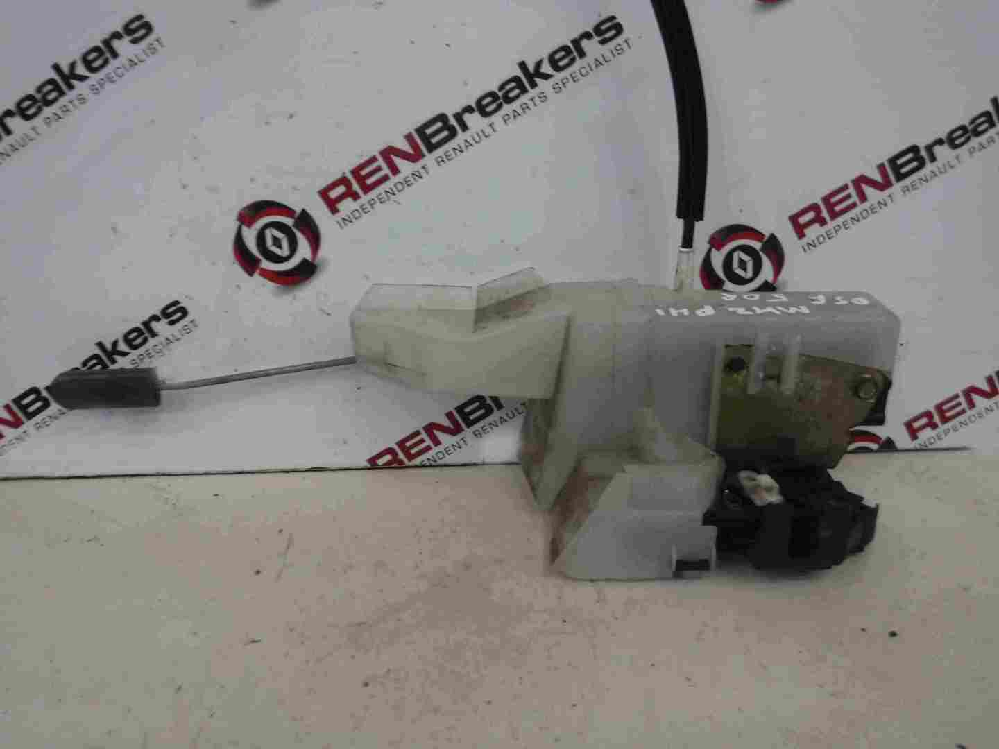 Renault Clio MK2 1998-2006 Drivers OSF Front Door Lock Mechanism 5dr