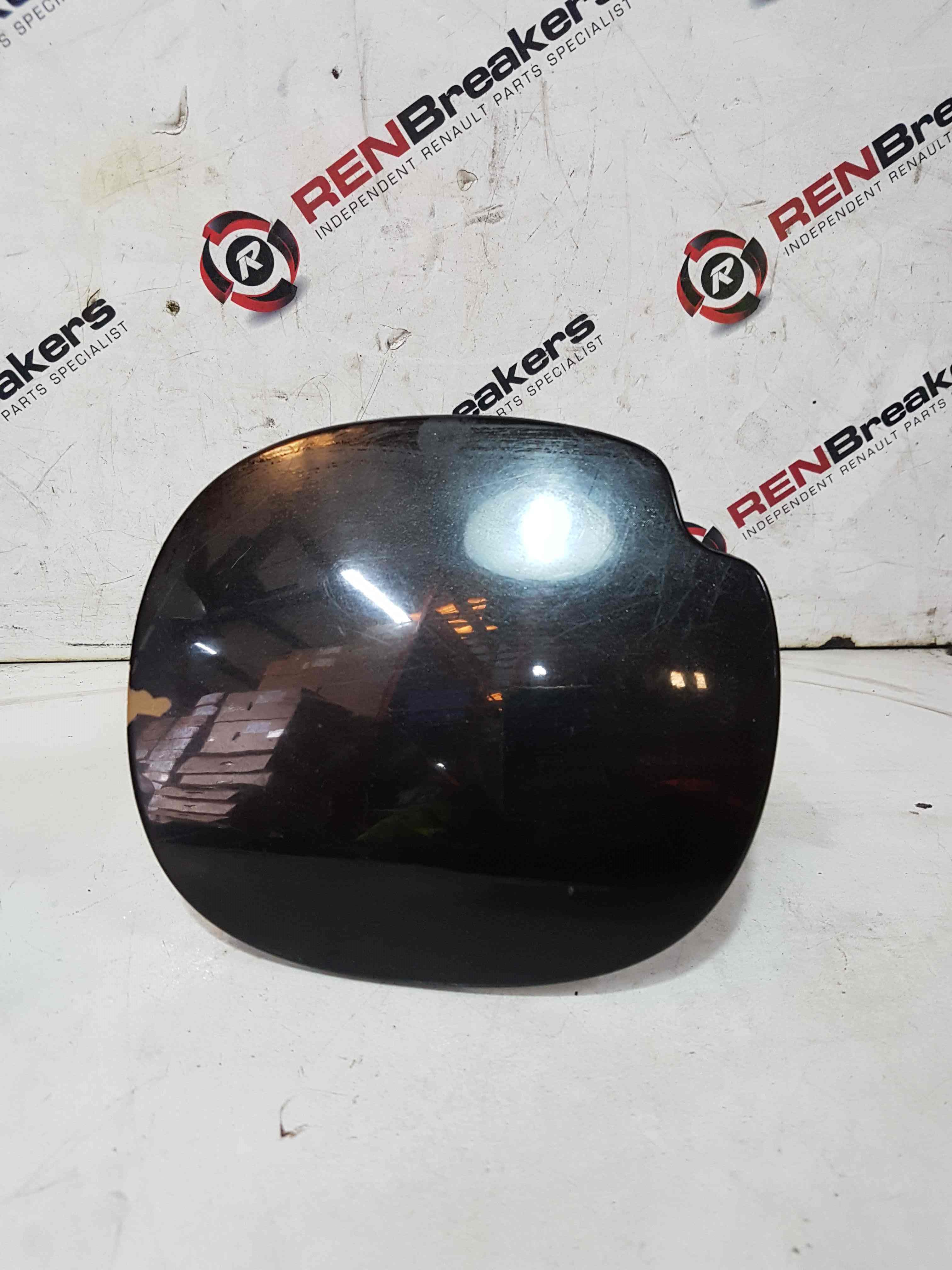 Thumb 2 Renault Clio MK2 1998-2006 Fuel Flap Cover + Hinge Black 676 7700836756 Chipped