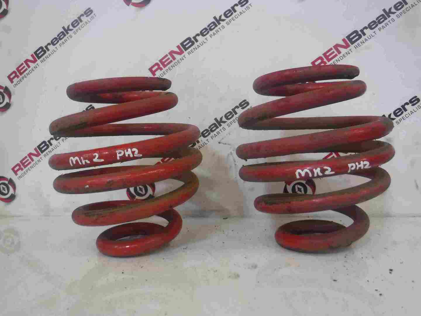 Renault Clio MK2 1998-2006 Rear Lowering Springs EVO1450 Pair