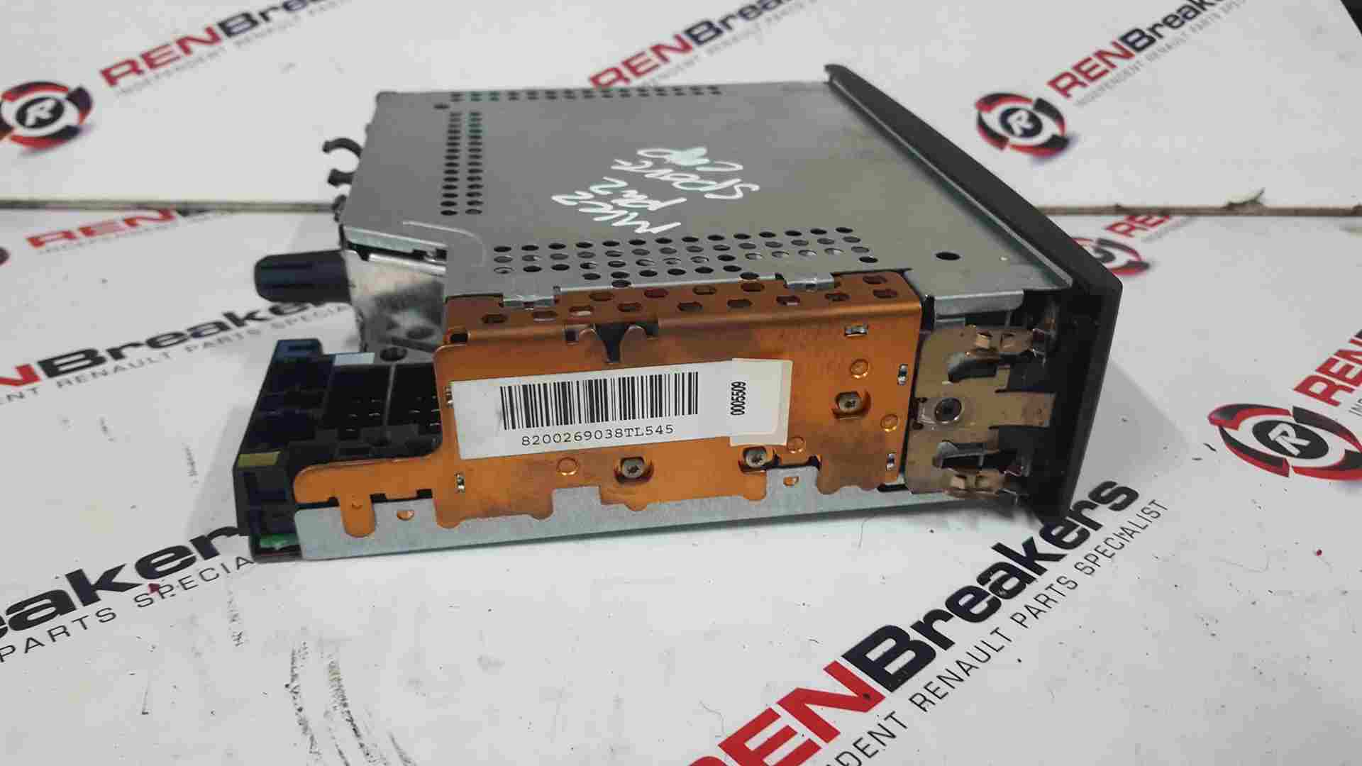 Thumb 4 Renault Clio MK2 2001-2005 Cd Player Radio Tuner List + Code Cabasse 8200269038