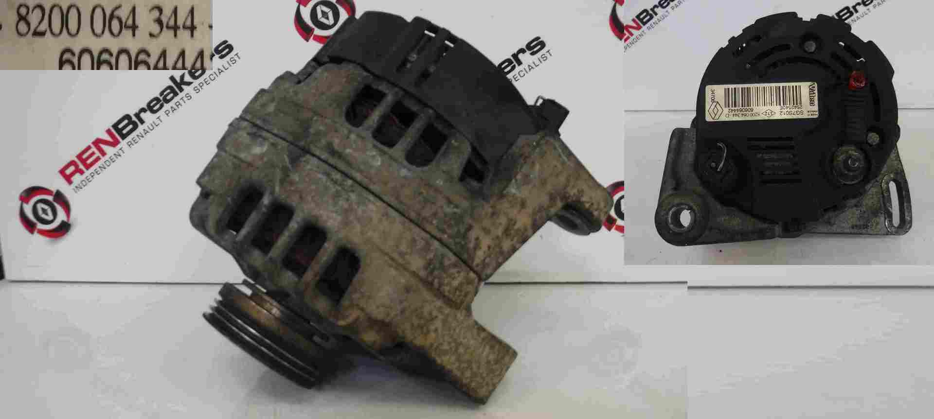 Renault Clio MK2 2001-2006 1.2 16v Alternator D7F 726 8200064344
