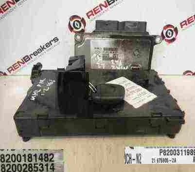 Renault Clio MK2 2001-2006 1.2 16v ECU SET UCH Immobiliser + Key Fob D4F 712