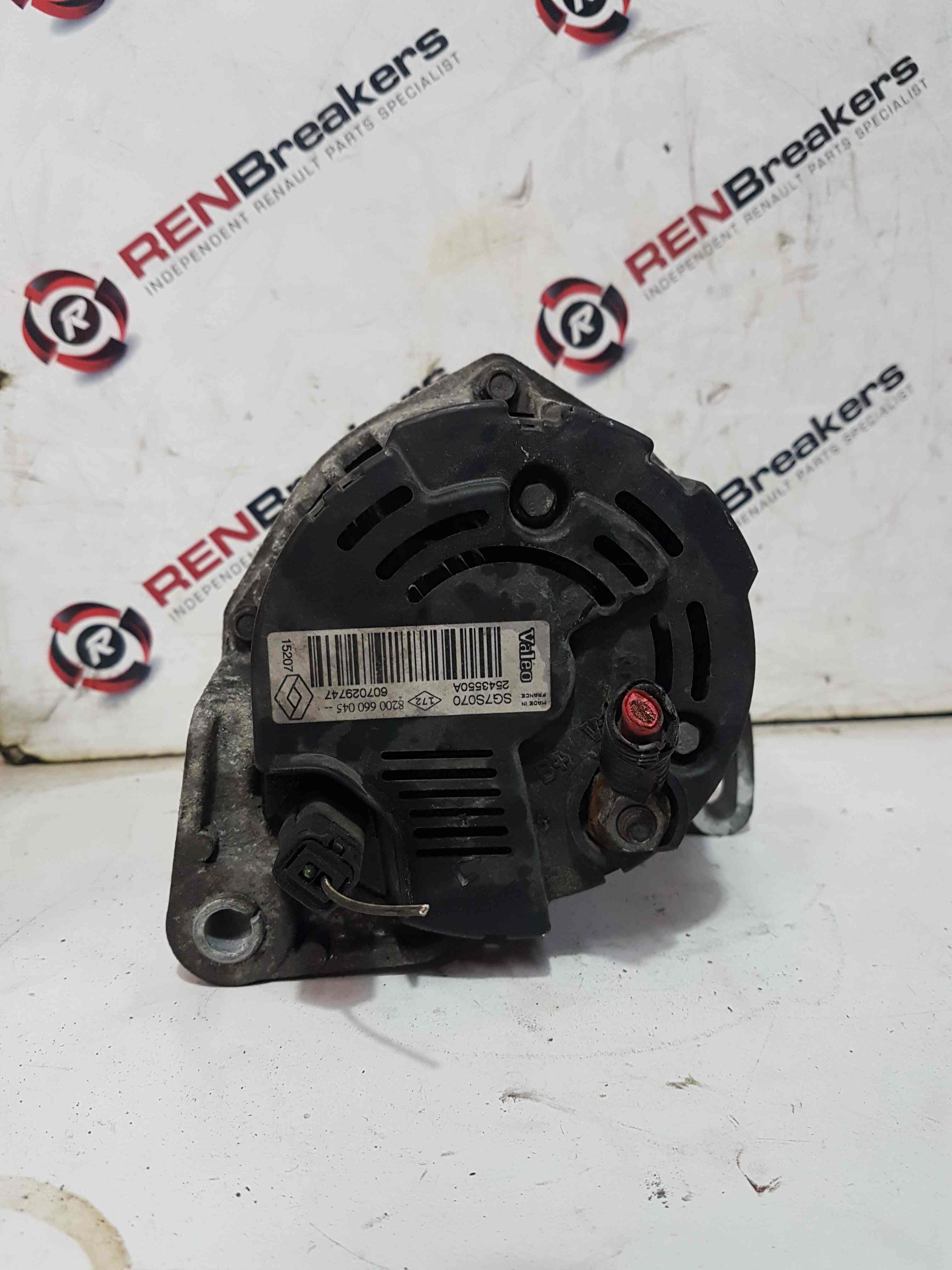 Thumb 3 Renault Clio MK2 2001-2006 1.2 8V Alternator 8200660045