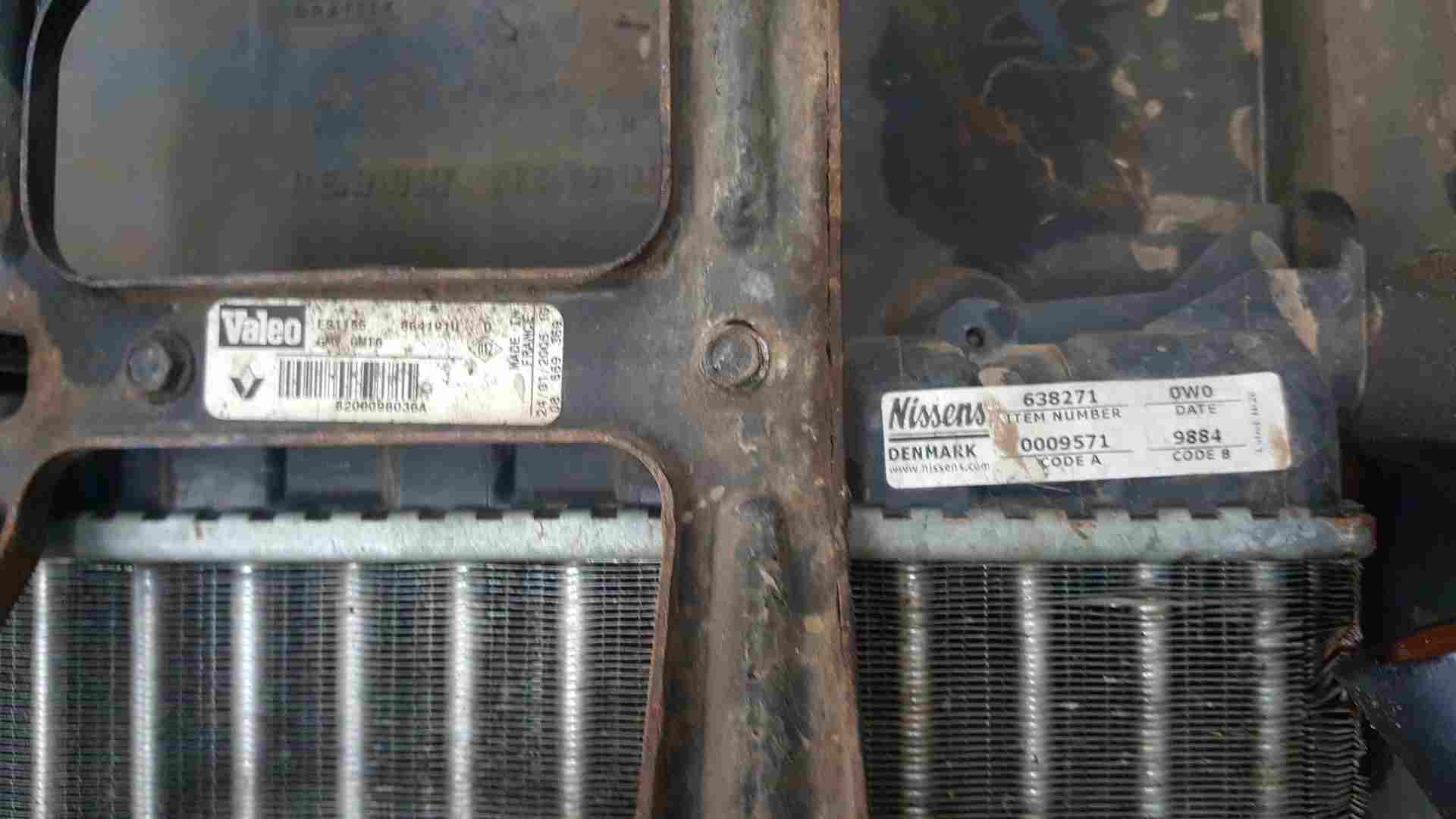 Renault Clio MK2 20012006 1.2 8V Engine Radiator RAD Pack Cooling FAN