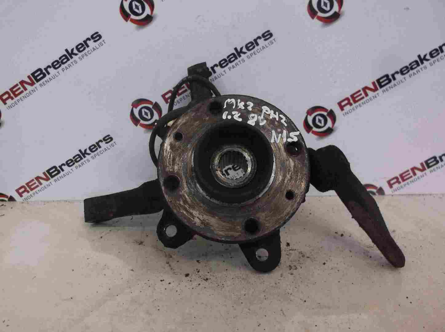 Renault Clio MK2 2001-2006 1.2 8v Passenger NSF Front Hub  ABS Sensor