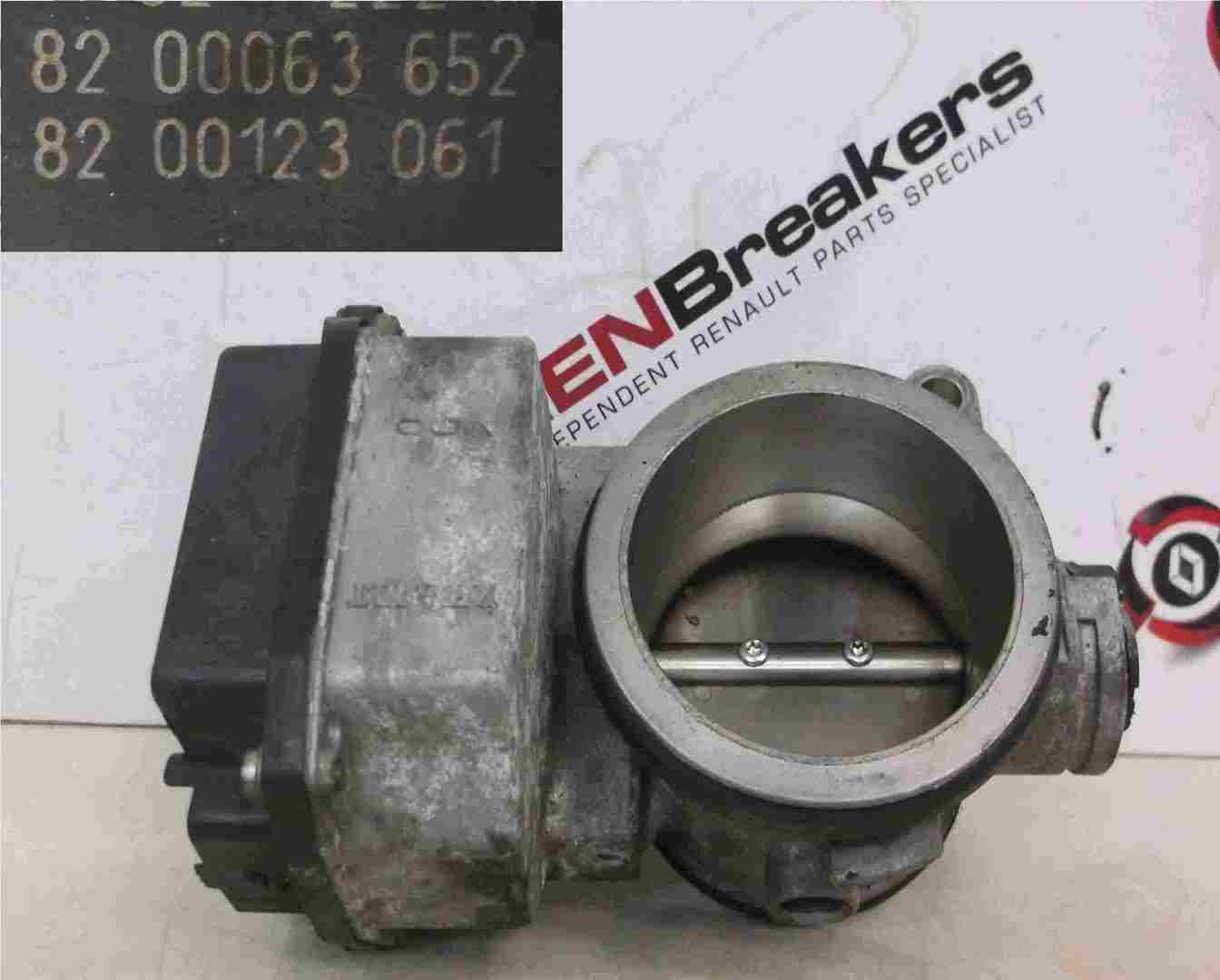 Renault Clio MK2 2001-2006 1.4 1.6 16v Throttle Body  8200063652 8200123061