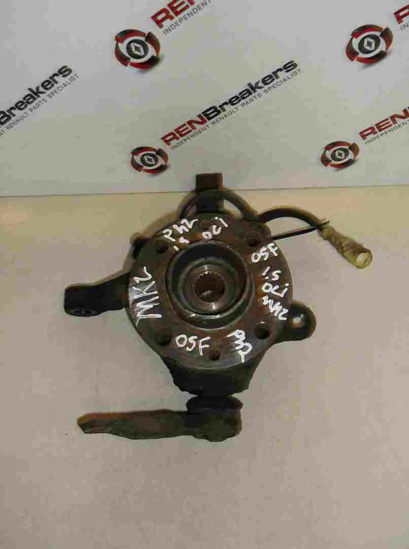 Renault Clio MK2 2001-2006 1.4 16v Auto OSF Wheel Hub + ABS Sensor