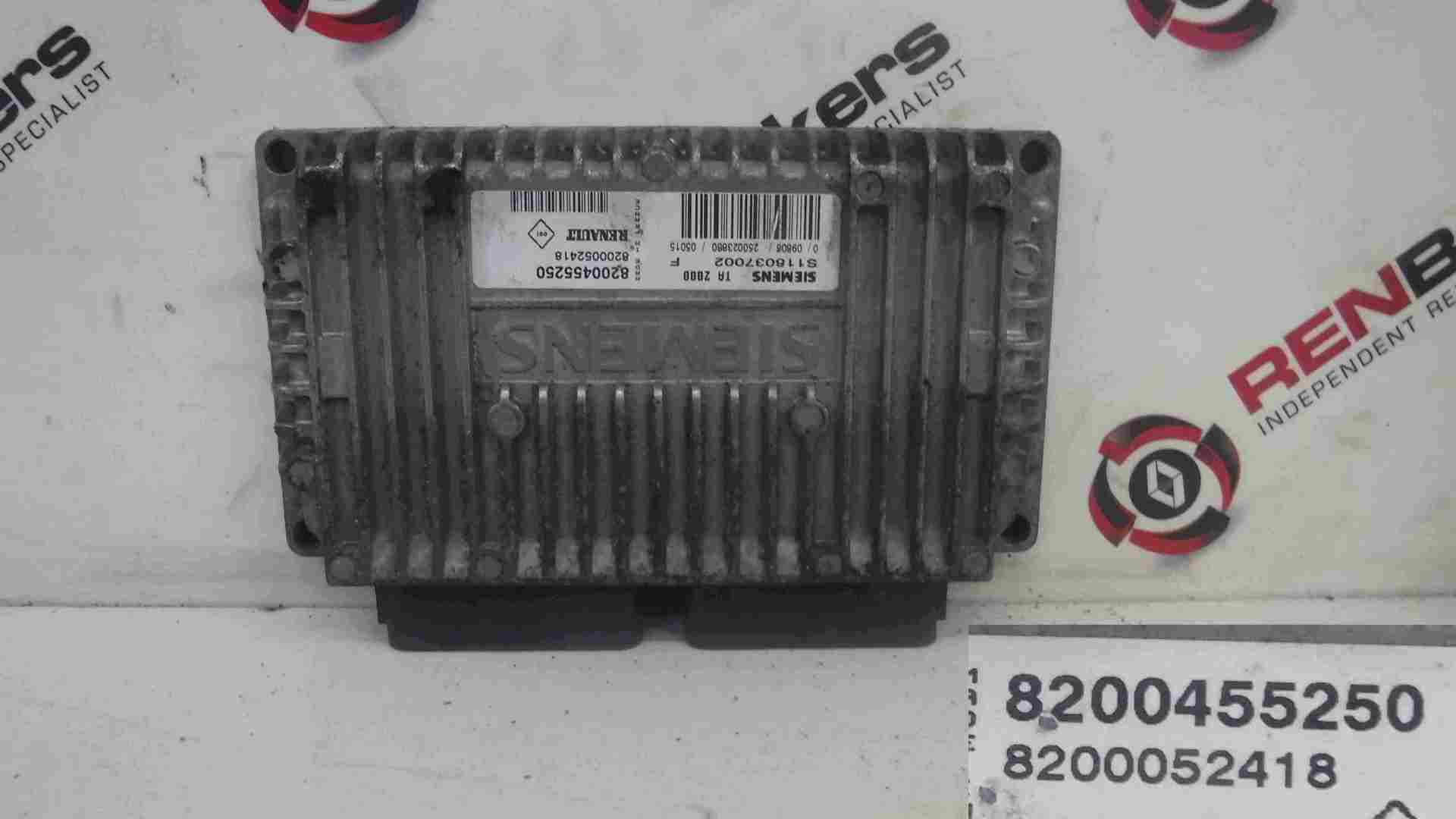 Renault Clio MK2 2001-2006 1.4 16v Automatic Gearbox ECU Computer 8200455250